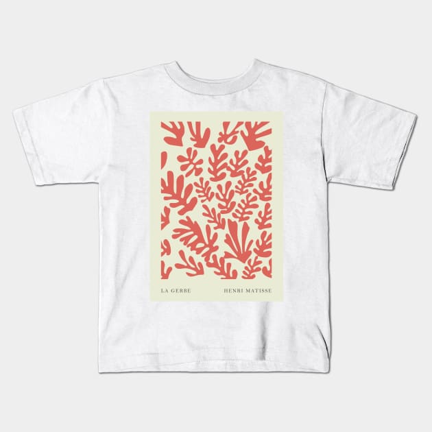 Henri Matisse - Cut-outs #25 Kids T-Shirt by GoodMoreInc